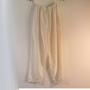 Vintage Christe & Jill Silk High Waisted Pants
